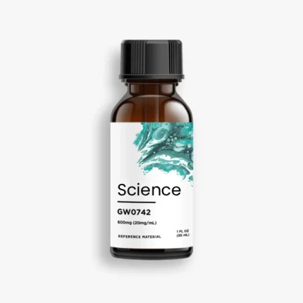 GW0742 Solution 600mg (20mg/mL) in analytical-grade amber glass bottle for US and European laboratory research on PPARδ/β receptor agonist and metabolic pathways