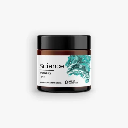 GW0742 Powder 1g in analytical-grade PET jar for US and European laboratory research on PPARδ/β receptor agonist and metabolic pathways