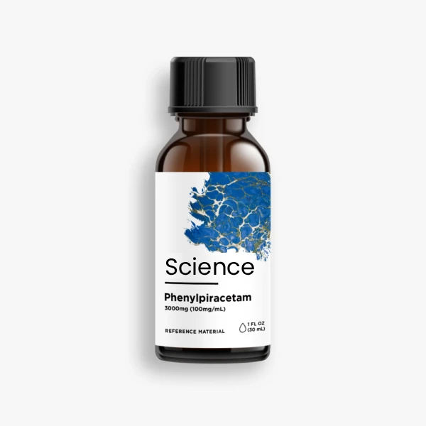 BIo-Science-21 Phenylpiracetam Hydrazide 5g analytical powder in glass bottle for US and European laboratory research applications