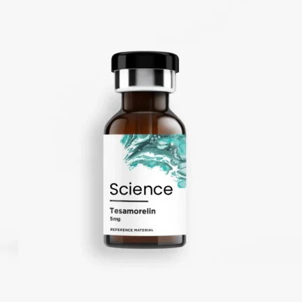 Tesamorelin aliquot 5mg lyophilized vial, high-purity GHRH analogue peptide for US and European laboratory growth hormone and metabolic research