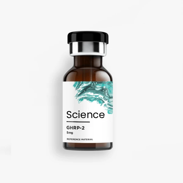 BIo-Science GHRP-2 Aliquot 5mg in analytical-grade lyophilized vial for US and European laboratory research on growth hormone-releasing peptide and ghrelin receptor agonist pathways