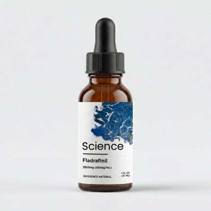 Fladrafinil (CRL-40,941) solution 3000mg (100mg/mL) in sealed glass vial for US and European laboratory wakefulness and cognitive research applications