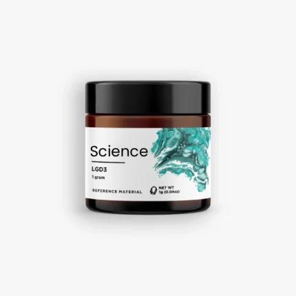 LGD-3303 Powder 1g in analytical-grade PET jar for US and European laboratory research on selective androgen receptor modulator (SARM) and muscle growth pathways