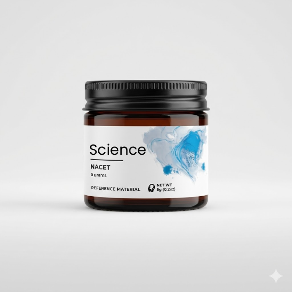 NACET-N-Acetyl-L-Cysteine-Ethyl-Ester-Powder-5g NACET powder 5g, N-acetyl-L-cysteine ethyl ester research powder for lab applications