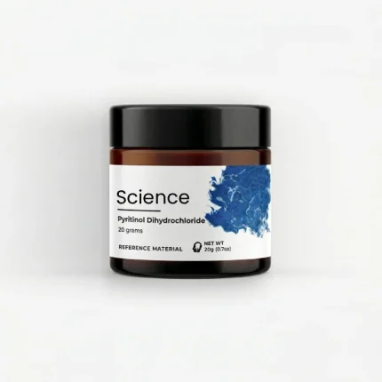 Pyritinol HCl 20g analytical powder in PET jar for US and European laboratory research applications