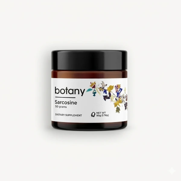 Sarcosine-Powder-50g Sarcosine Powder 50g in analytical-grade PET jar for US and European laboratory research on glycine transporter and NMDA receptor pathways Sarcosine Powder 50g in analytical-grade PET jar for US and European laboratory research on glycine transporter and NMDA receptor pathways
