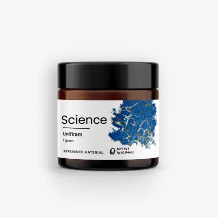 Unifiram 1g analytical powder in resealable mylar bag for US and European laboratory research applications