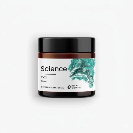 YK11 powder 1g lyophilized jar, high-purity steroidal SARM and myostatin inhibitor for US and European laboratory androgen receptor and muscle mass research
