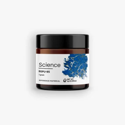 RGPU-95 (p-cl-Phenylpiracetam) 1g analytical powder in PET jar for US and European laboratory research applications