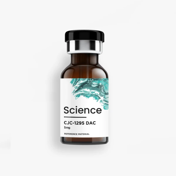 product-2 CJC-1295 DAC Aliquot 5mg in analytical-grade lyophilized vial for US and European laboratory research on growth hormone-releasing hormone (GHRH) analog and GH/IGF-1 secretion pathways